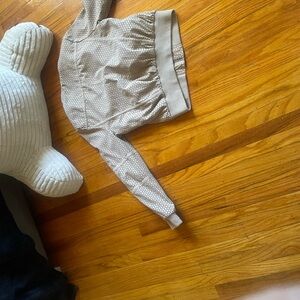 Kenneth Cole Beige Textured Jacket